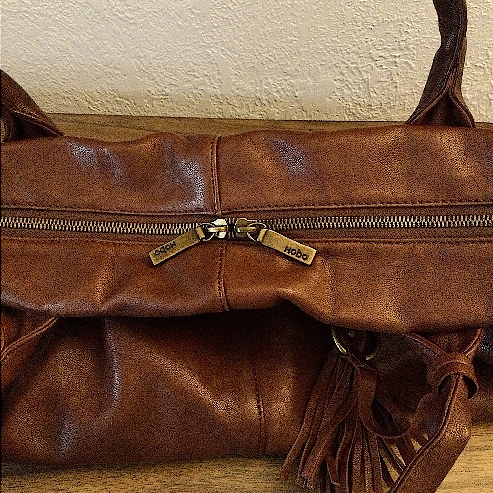 HOBO Lamb Leather Satchel - Picture 7 of 11